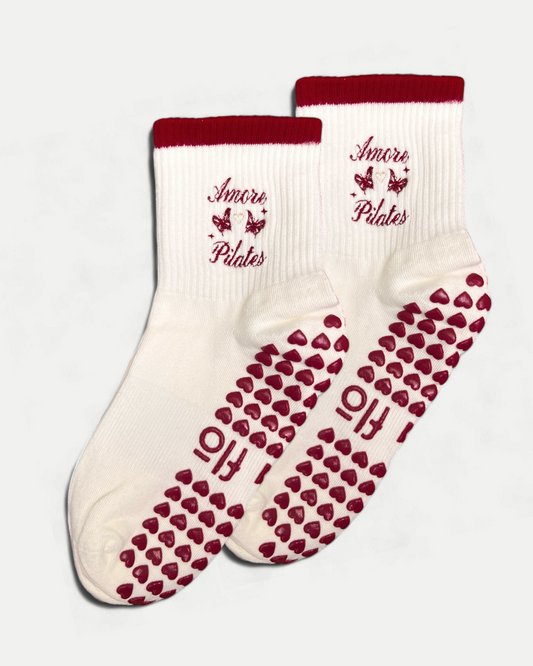 AMORE PILATES GRIP SOCKS